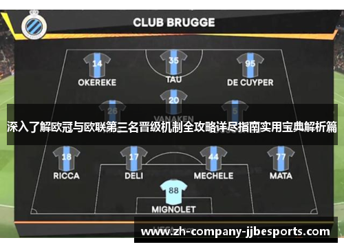 深入了解欧冠与欧联第三名晋级机制全攻略详尽指南实用宝典解析篇