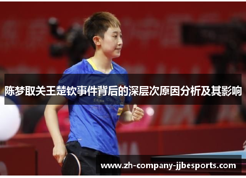 陈梦取关王楚钦事件背后的深层次原因分析及其影响
